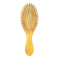 Cepillo Bambu Ovalado Liso