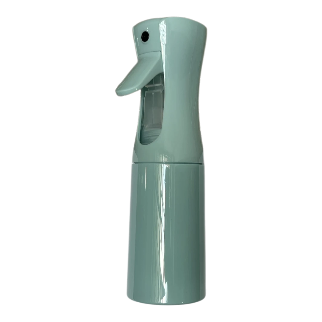 Atomizador continuo de plástico gris claro DL STORE de 300 ml con gatillo ergonómico para pulverización fina.